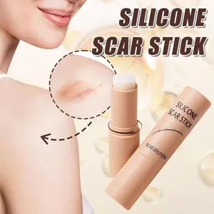 SCAR SOLUTIONS Silicone Scar Stick 10G with Centella Asiatica Extract & Vitamin E for Face Body Repair Stretch Marks Sagging Skin Healing