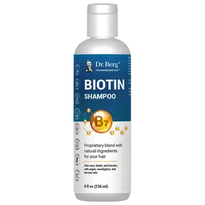 Biotin Shampoo - New and Improved - 8 fl oz Conditioner Haircare natural hair Argan Cleanser  Gentle Keratin