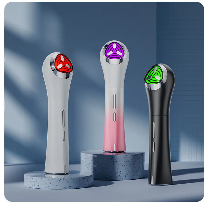 Handheld multifunctional skin care facial instrument, 3-in-1 facial red light beauty instrument, & True Beauty Glow high-efficiency skin care massager, effectively improve wrinkles and eye bags, all Saints, Christmas Day, birthday, mother, lover gift