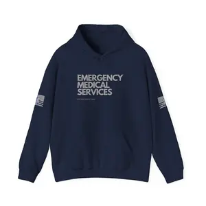 Medical Star of Life Trauma Team Hoodie - EMT Paramedic Gift, Unisex Sweatshirt, EMS Apparel, EMT Graduation, Medical Services
