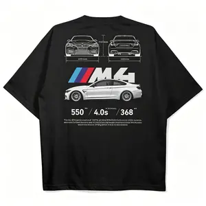 Drive in Style Car-Themed Vintage Graphic Tees F82 M4 T-Shirt F82 M4 Technical Specs Shirts Sport Car Gift Shirt Top Go- Tee Shirt Fits Everyone