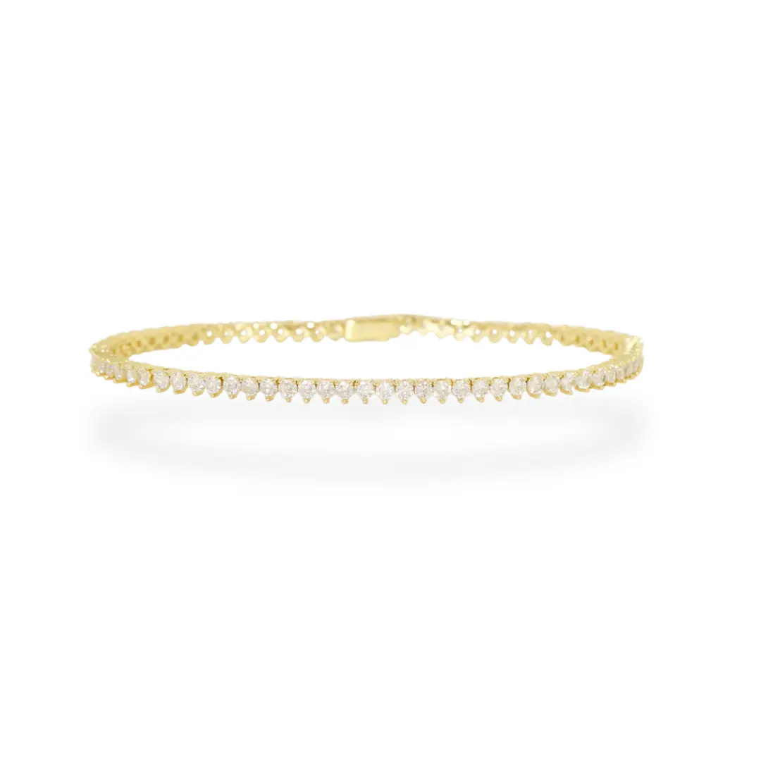 3 Prong Tennis Anklet