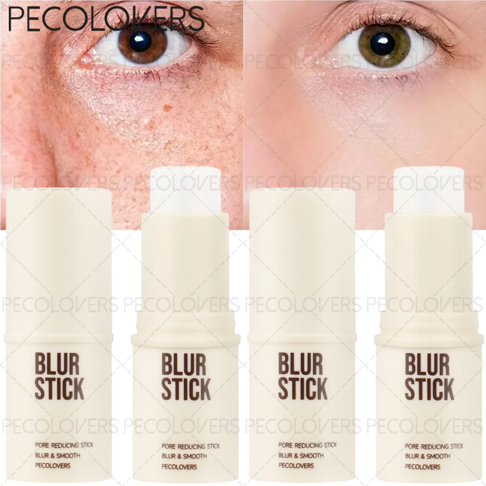 1Pc Pore Eraser Stick - Smooth Face Primer, Invisible Pore Control For Daily Makeup, Clear And Natural, Face Cosmetic, Intensive Pore Care