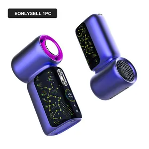 2026 Starry Sky Design High-Speed Handheld Cooling Fan, 100-Speed Turbo Fan, USB-Rechargeable, Portable Outdoor Fan, Mini Portable Cooling Gadget