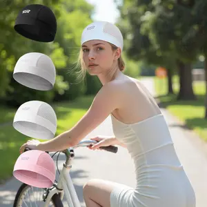 Cooling Skull Cap for Summer Sports - Bike Riding, Hiking & Outdoor | Breathable Helmet Liner with Moisture-Wicking | Unisex Multicolor Trendy Headwear, Quick-Dry Athletic Hat