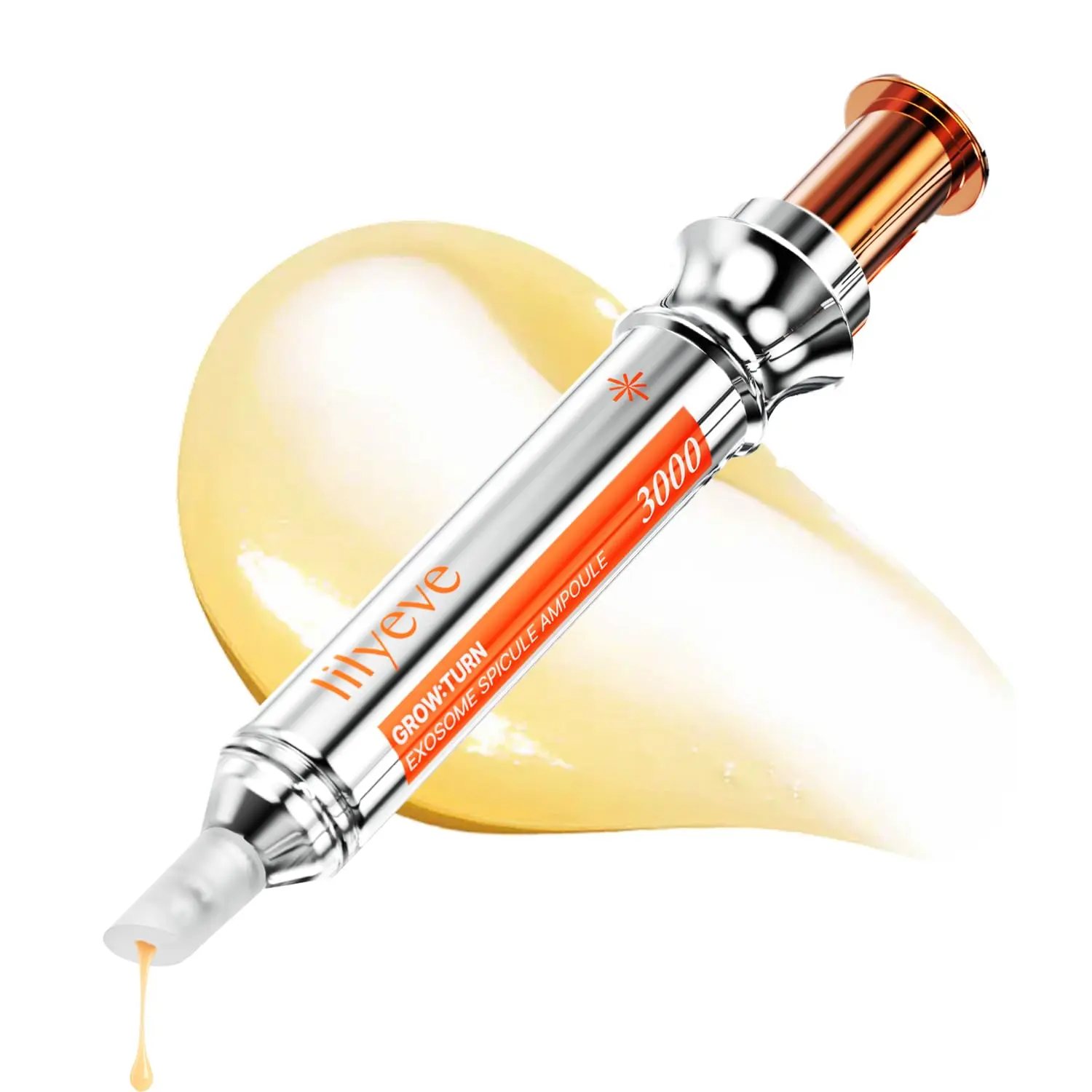 [lilyeve] Grow:Turn Exosome Spicule Ampoule 3000 10ml - Hair Loss Ampoule, Anti-Hair Loss Solution, Helps build resilience from deep within the scalp, Improve crown elasticity, scalp tightening, and address hair loss.