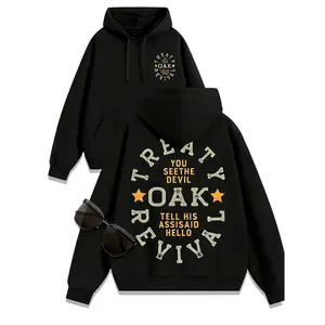 【FathersDayGift】Retro Streetwear Graphic Hoodie with Statement Letter Print and Star Detail, Loose Fit Casual Street Style Hoodie Designed for Daily Wear, Dating Looks, Trendy Outfits and Holiday Gift Giving
