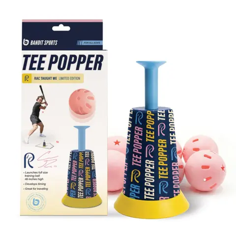 RAC Tee Popper 6 Ball Bundle