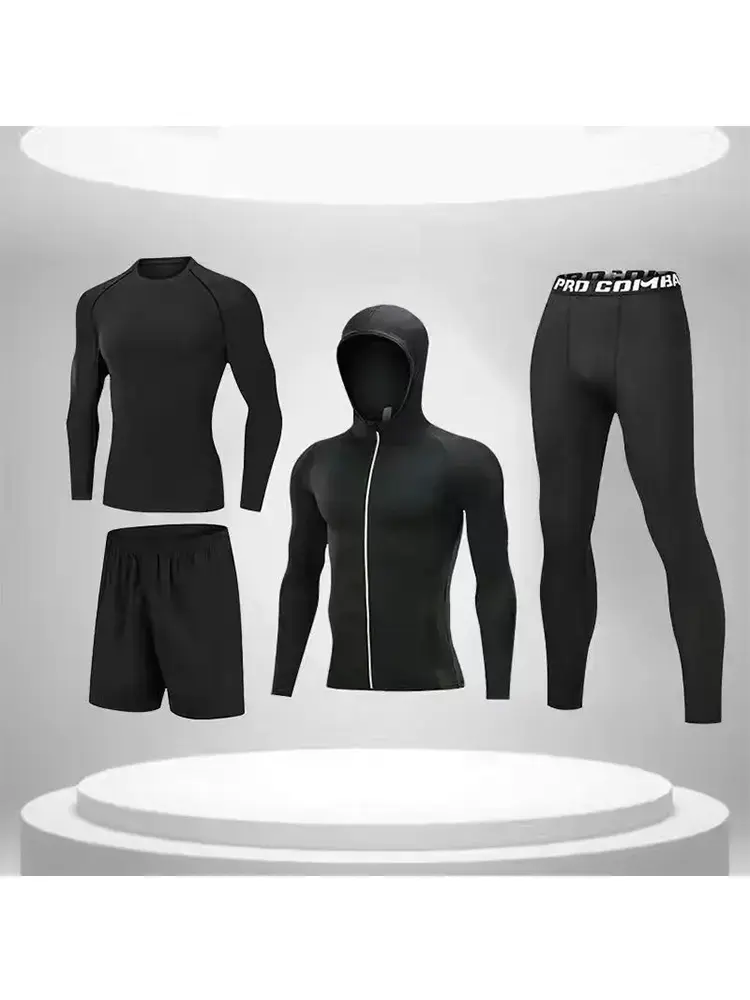 5-Pack Men's Fashion Comfortable Sportwear Shorts Suits Top Clothes Menswear