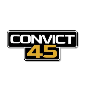 Convict 45 Enamel Pin