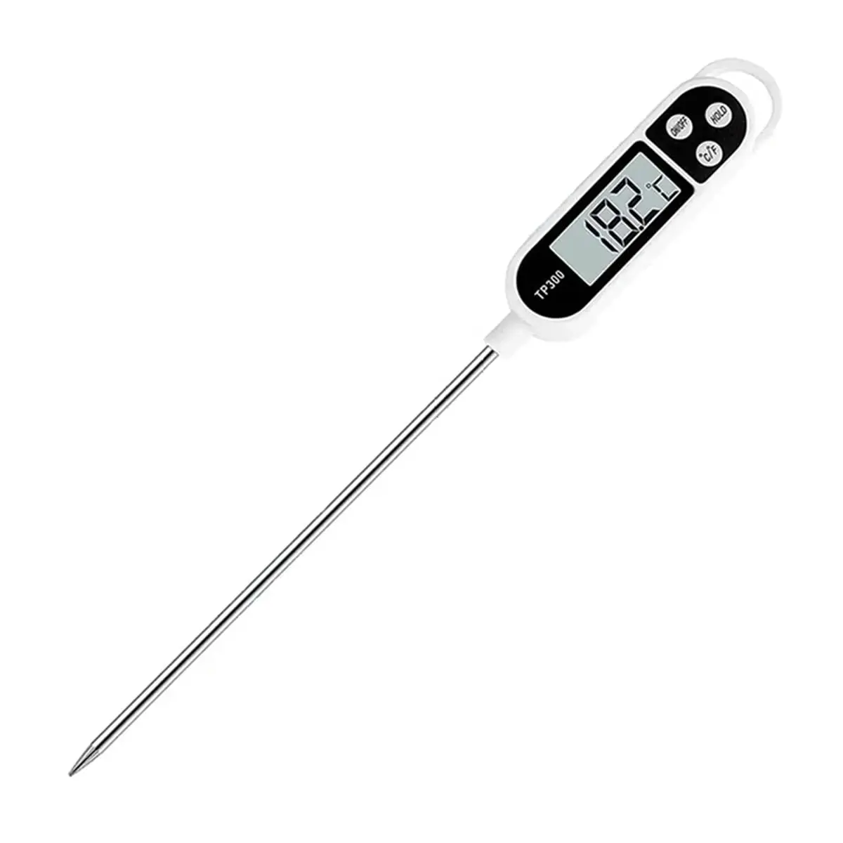 Candy Thermometer Digital Instant Read for Meat Kitchen Cooking Food Oil Deep Fry BBQ Grill Smoker (1, 9.4In) BAEMEFLE