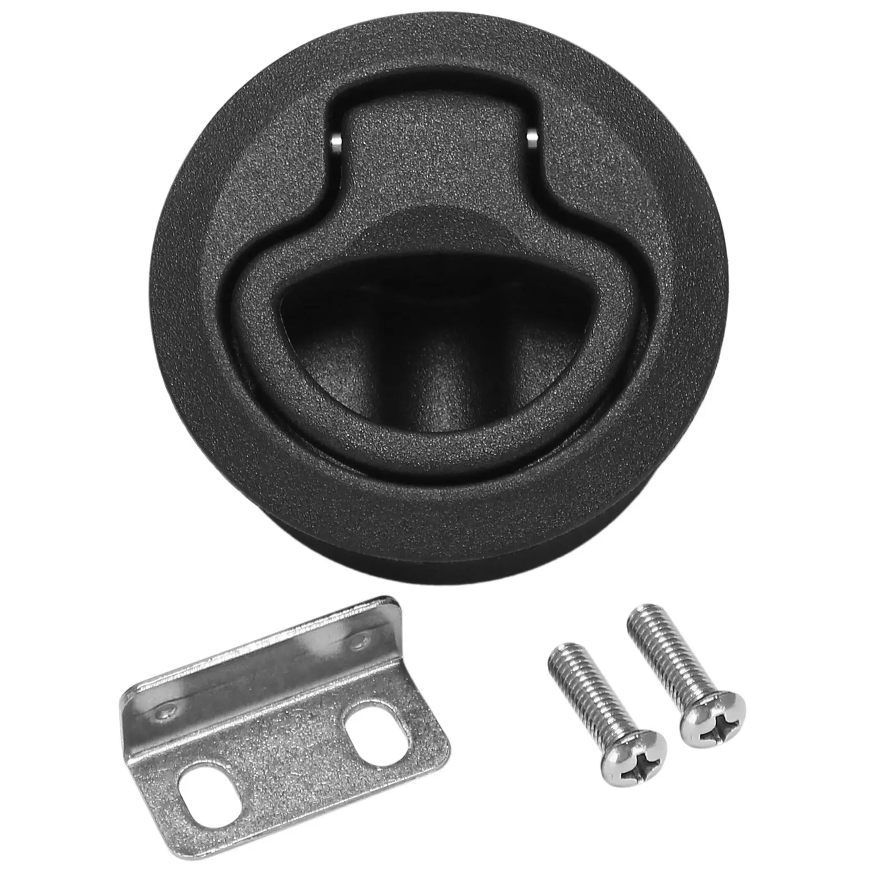 Push-Pull Slam Latch Hatch Round Latch, 1/2" Door Replacement for M1-63 RV/Marine, Anti-Rust Durable Part for Ships & Hatches, Household Appliance Accessories