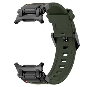 1 Count Silicone Watch Band for Samsung Galaxy Watch Ultra 47mm, Durable Sports Strap for Men, Smartwatch Accessories