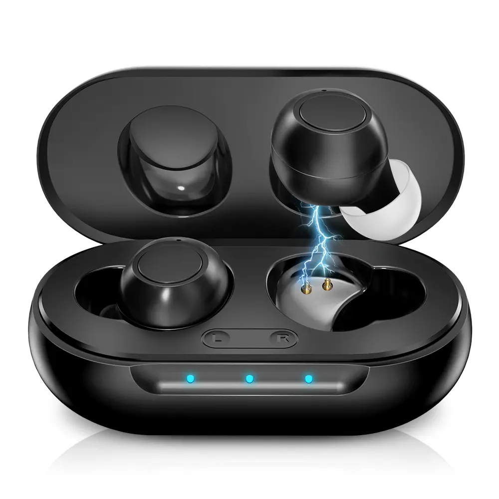 HealthTree Rechargeable 16-Channel Hearing Aids for Seniors, Moderate Hearing Loss, Noise Reduction,High-Quality Amplifiers for Men & Women, Improves Work Listening Skills,Healthcare