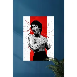 BRUCE LEE, THE FIGHTER, Motivational Poster