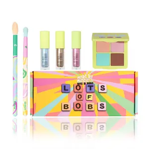 [Made by Mitchell] Bits & Bobs Collection – Lot of Bobs Eye Makeup Bundle | Quad Pod Palette, Foil Films & Brushes