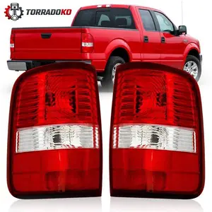 Tail Lights For Ford F-150 F150 2004-2008 Driver & Passenger Brake Lamps
