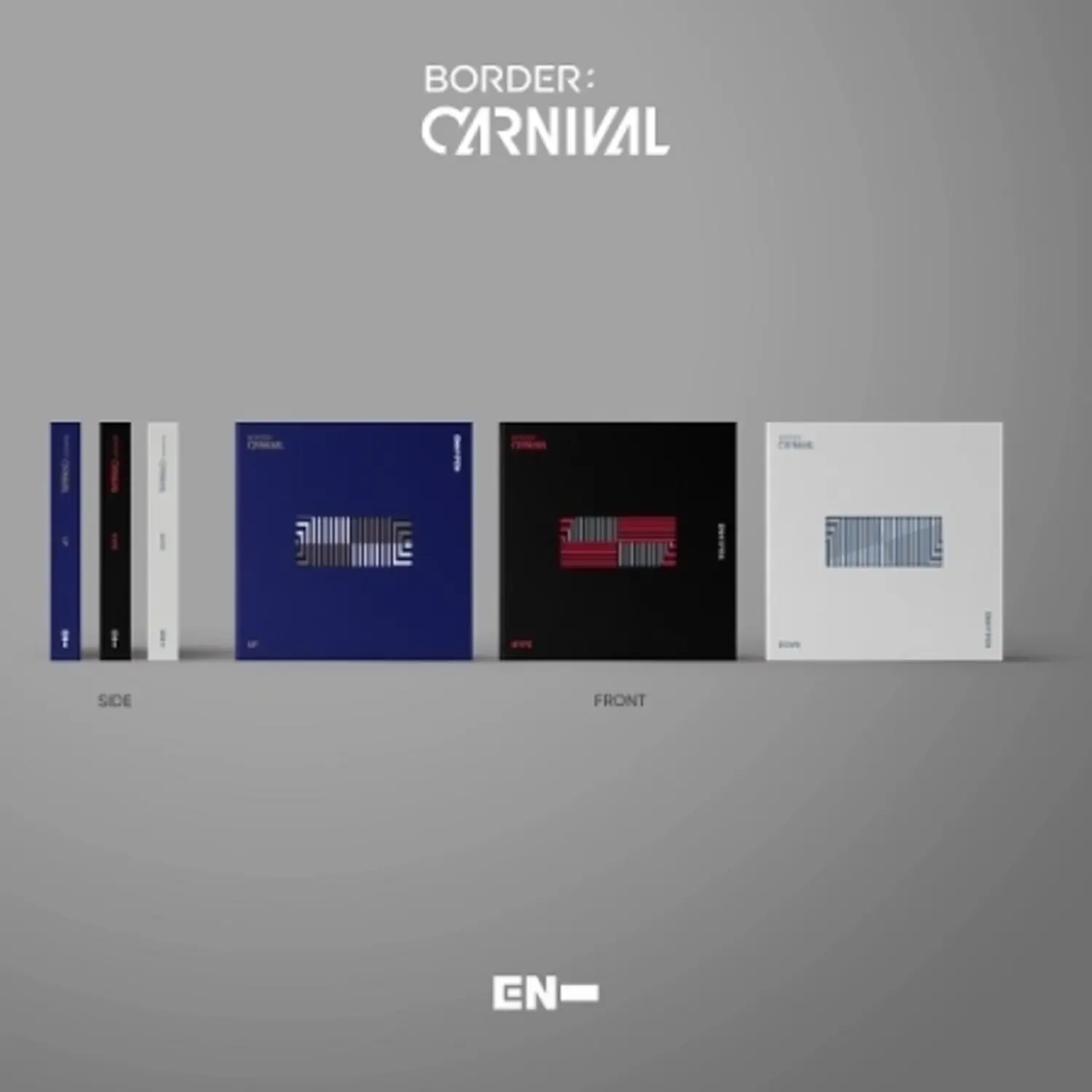 ENHYPEN - Border: Carnival (incl. 190pg Photobook, 16pg Lyric Book, 2x Photocards, Lenticular Card, Carnival Ticket, Signature Sticker + Poster)