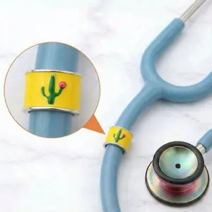 Cactus Stethoscope Charm