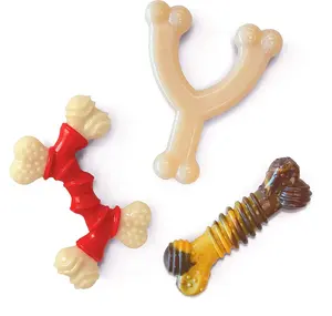 Keep your medium-sized dog entertained with our Nylabone Power Chew Toy Bundle! 🐶🦴 Perfect for up to 30 lbs dogs
