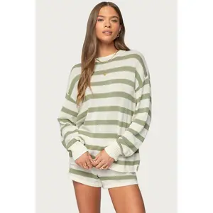 Amaris Oversized Striped Sweater