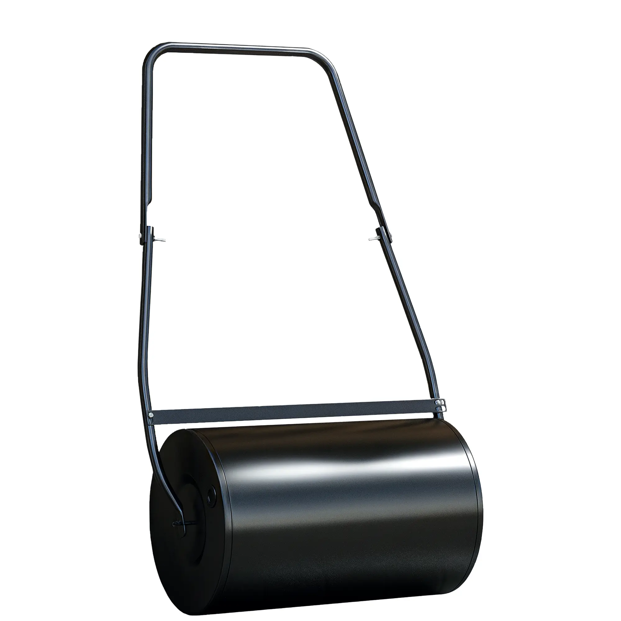 38L Heavy Duty Push/Tow Lawn Roller – Holds 10 Gallons of Water or Sand. Great for Flattening Uneven Ground, Newly Sown Seed or Sod. U-Handle for Easy Operation