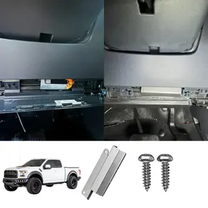 Steel Neutral Cover Plate for Ford F-150 Raptor, Lariat, King Ranch, Platinum, Limited, 2020-2023 Includes Tamper-Proof Screws & Tool