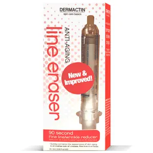 Dermactin *New and Improved* 90 Second Fine Line/Wrinkle Reducer .34 oz. with our All New Easier to Use Precision Applicator