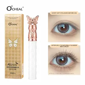 Strong Dense Mascara. Waterproof, Sweatproof, Long Lasting, No Smudging, No Clumping. Honey Like Thick Curly Lashes. One Coat for Dramatic Volume and Curl. Easy Apply, Beginner Friendly. Cruelty Free. Ideal Beauty Gift for Women.