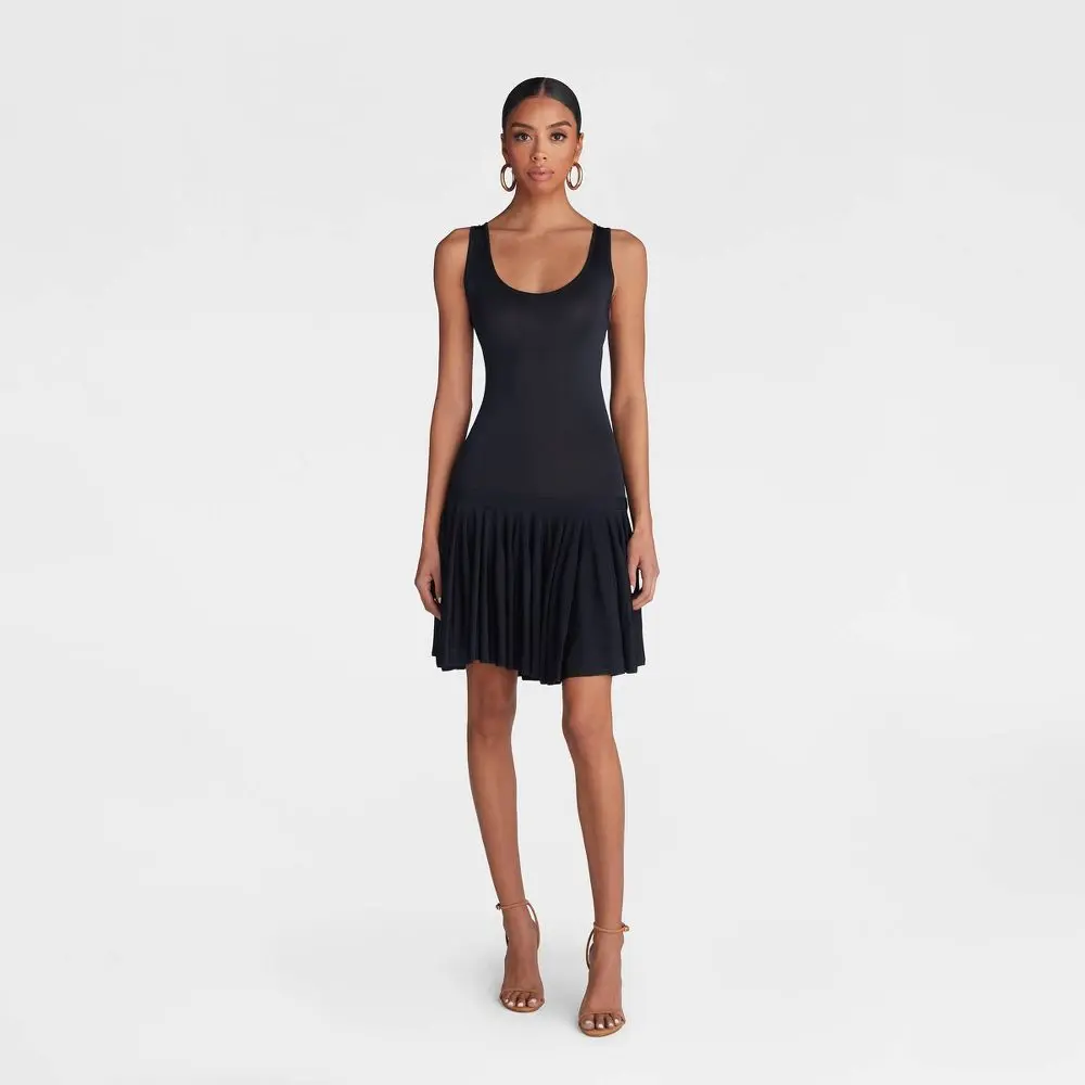 KBB by KAHLANA Women's Mini 'The Knit Slip Dress', Jersey, Spandex, Style