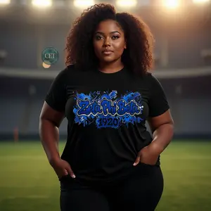 Zeta Phi Beta 1920 Graffiti T-Shirt | Sorority Tee | Divine Nine Greek Apparel | Zeta Phi Beta Shirt for Sorors | Black White Gray | Sizes S-5XL