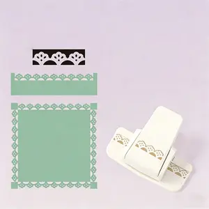 Handmade Scrapbooking Edge Puncher, Fancy Border Punch Design, DIY Paper Cutter for Cutting and Pasting Cards, Craft Supplies