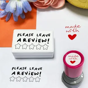 Creative Heart Pattern Stamp, Handmade Gift Decoration, Love Heart Design, Perfect for Packaging & Personalized Gifts, Custom Stamp