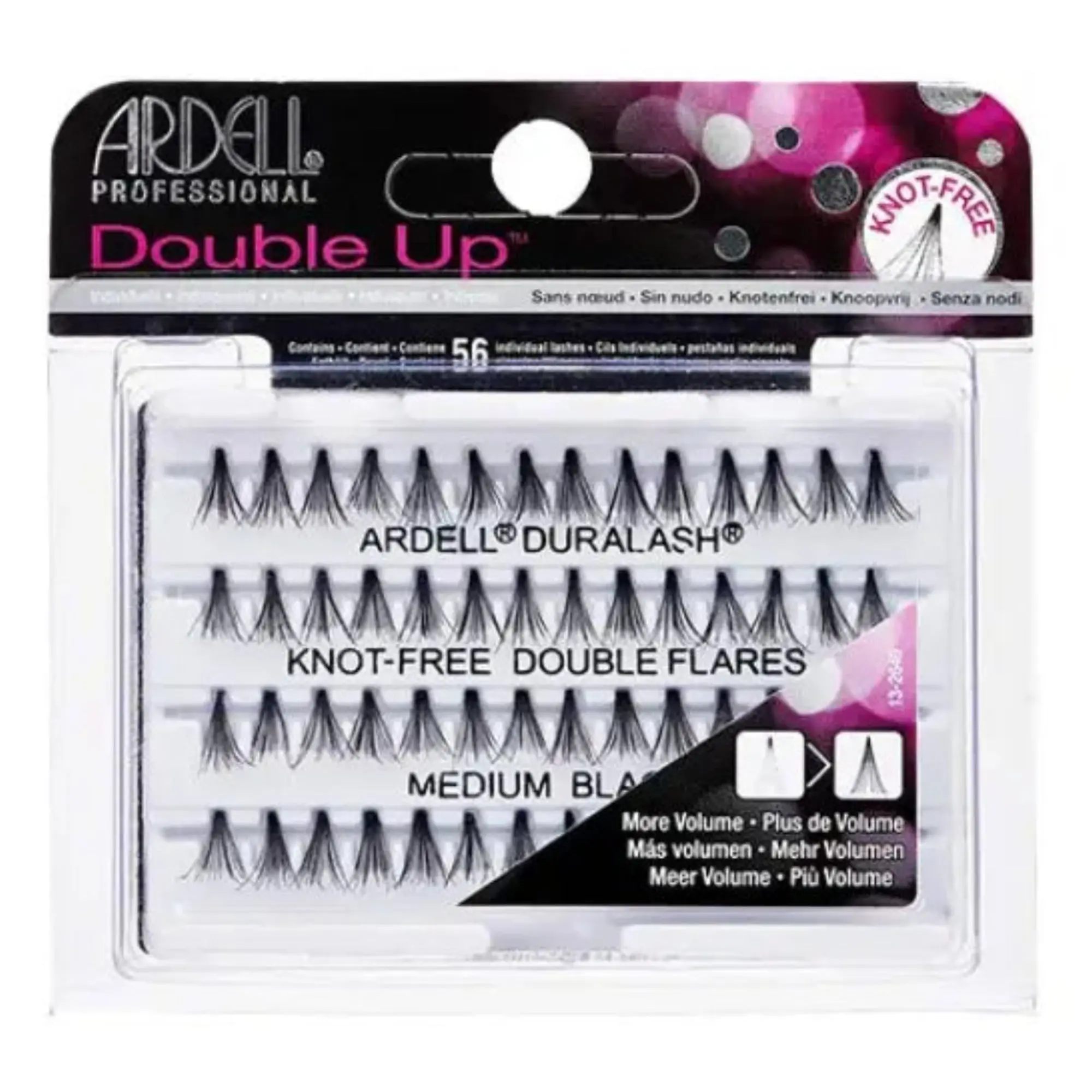 Ardell Medium-Black 56 Knot-Free Individual Lashes