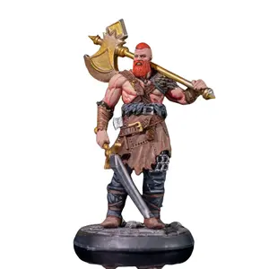 Goblin Invasion Phillip Thundar Northwolf 3D Resin Print Mini Collectibles - Smooth, High-Quality, Handcrafted Paintable Fantasy Dungeon Ornaments for DnD Tabletop Games, Artistic Home Decor Statues