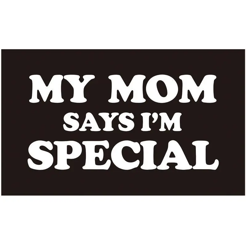 <   Mom Says I'm Special >   Banner - 40x60 in Fun Tapestry - Unique Personalized Room Decor, Suitable for College Dorm Room Tapestry Banner Men's Space Dorm Comfortable Bedroom Wall Decor