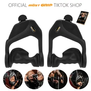 Ergonomic Non-Slip D Handle Cable Attachment, Cable Machine Handles for LAT Pulldown, Gym Handles for Cables with Capacity Up to 600LBS