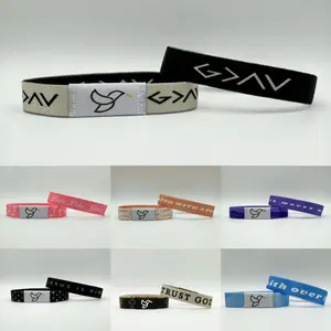 Daily Bible Verse Bracelet ，the devotion bracelet，inspirational christian gift, NFC Notifications, Most Poputar Size faithbraceiet， Bible Verse Fashion Bracelet， springtok，Personalized，Religious Emblem Love