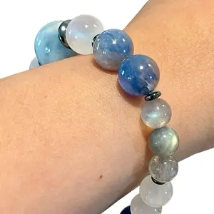 Mica Aquamarine | Labradorite | Blue Kyanite |Blue Aventurine | Moonstone