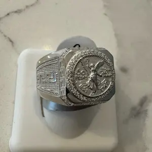 Silver centenario 50 pesos men’s ring anillo centenario