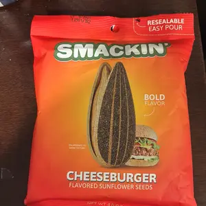 Smackin Sunflower Seeds- CheeseBurger Flavored