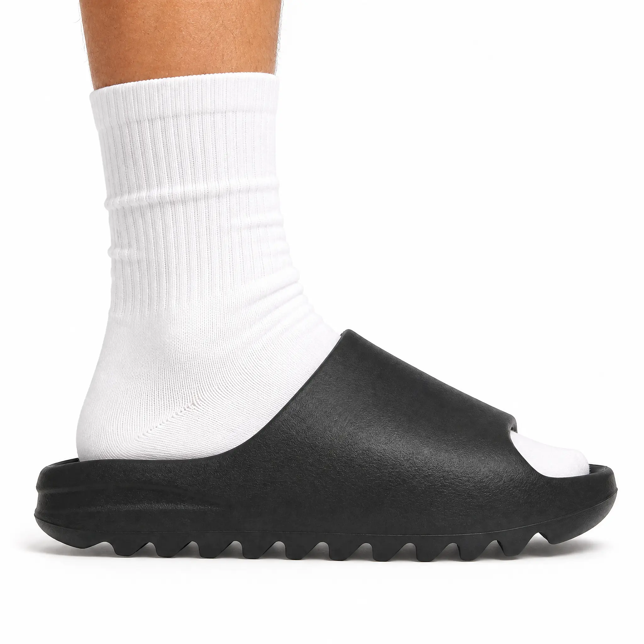 YZY Slide YS-01 Black Mens Womens Unisex Slides Sandals