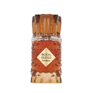 Fragrance World Royal Blend Bourbon U EDP 3.4 oz - Unisex Gourmand Perfume with Warm Spice & Boozy Depth Notes