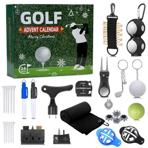 Golf Surprise Advent Calendar: 2025 Countdown Gift Set 24-Piece Golf Accessories Surprise Collection The Ultimate Creative Gift for Golf Enthusiasts Golf Ball