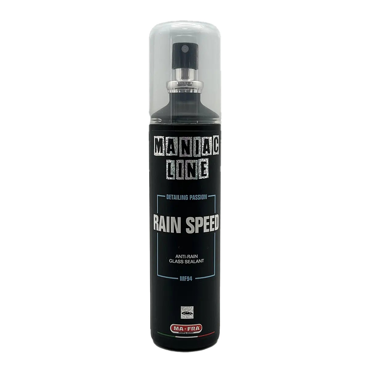 Maniac Line Rain Speed | Anti-Rain Glass Sealant | Hydrophobic, Improves Visibility | 100ml Car Windshield Cleaner Car Cleaning Agent