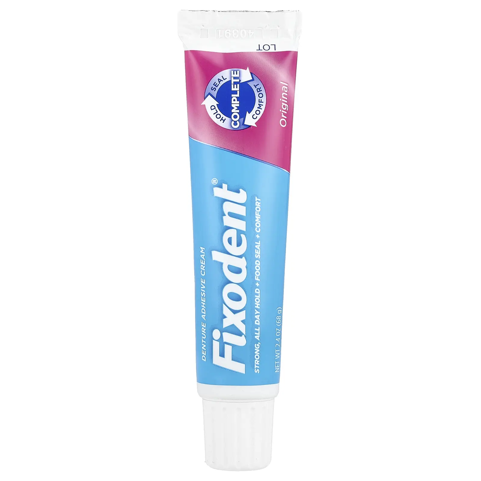 Fixodent Denture Adhesive Cream, Original, 2.4 oz (68 g) | HSA/FSA Eligible Fixodent Denture Adhesive Cream, Original, 2.4 oz (68 g) | HSA/FSA Eligible