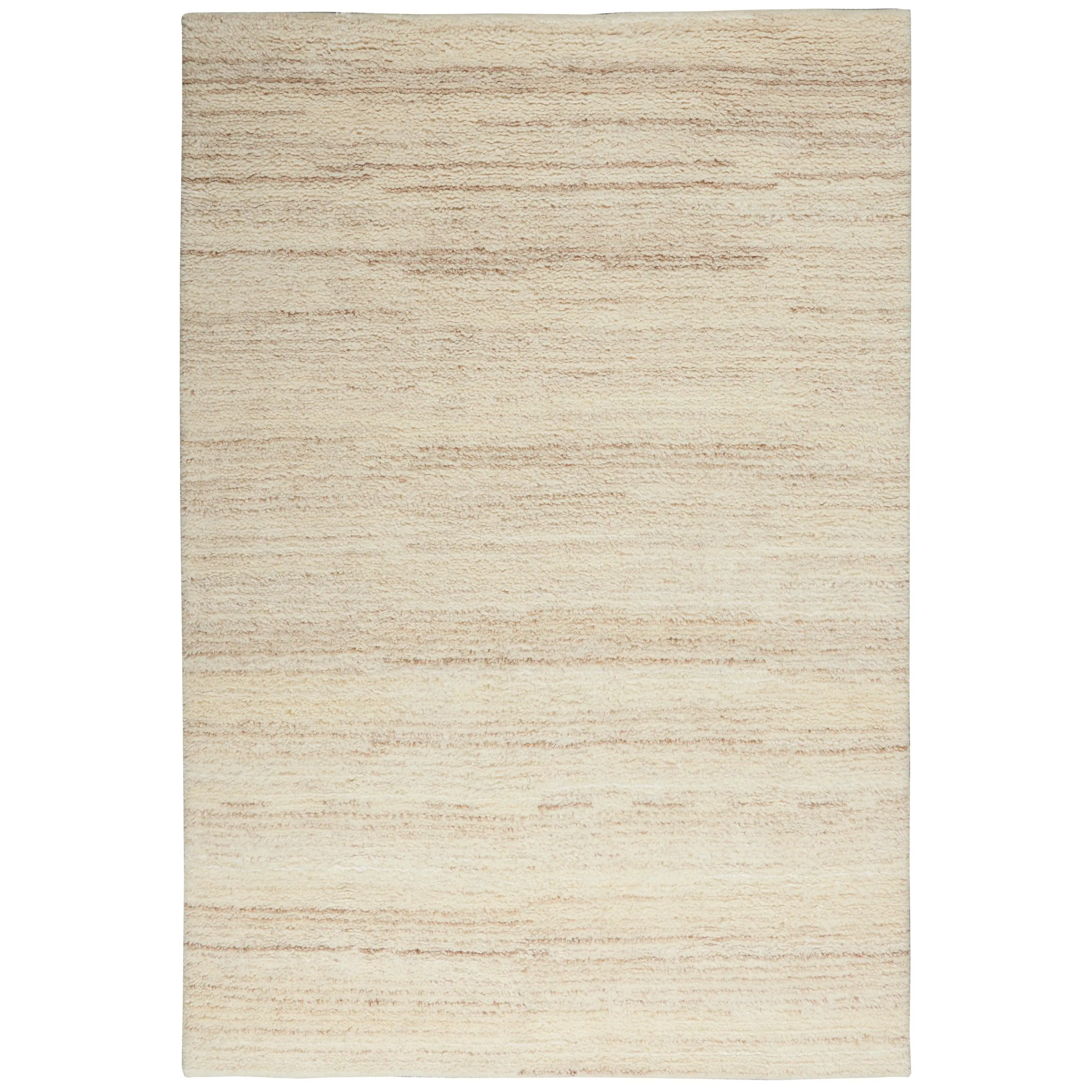 Calvin Klein Agadir CK930 Beige Contemporary Knotted Rug