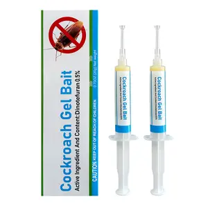 Indoor Cockroach Killer Gel — Insecticide for German cockroaches and pest control — Suitable for indoor and outdoor use — Roach Killing Gel (2-Pack Syringes), effective against American, German, and other common roaches — Pet-friendly