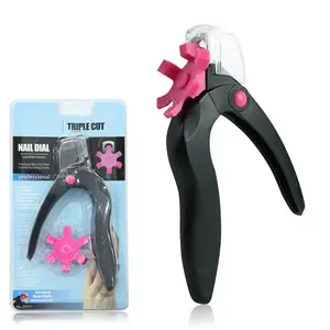 U-shaped Nail Clipper with Rotating Plate, Professional Nail Trimmer, Manicure & Pedicure Tool for Home & Salon Use