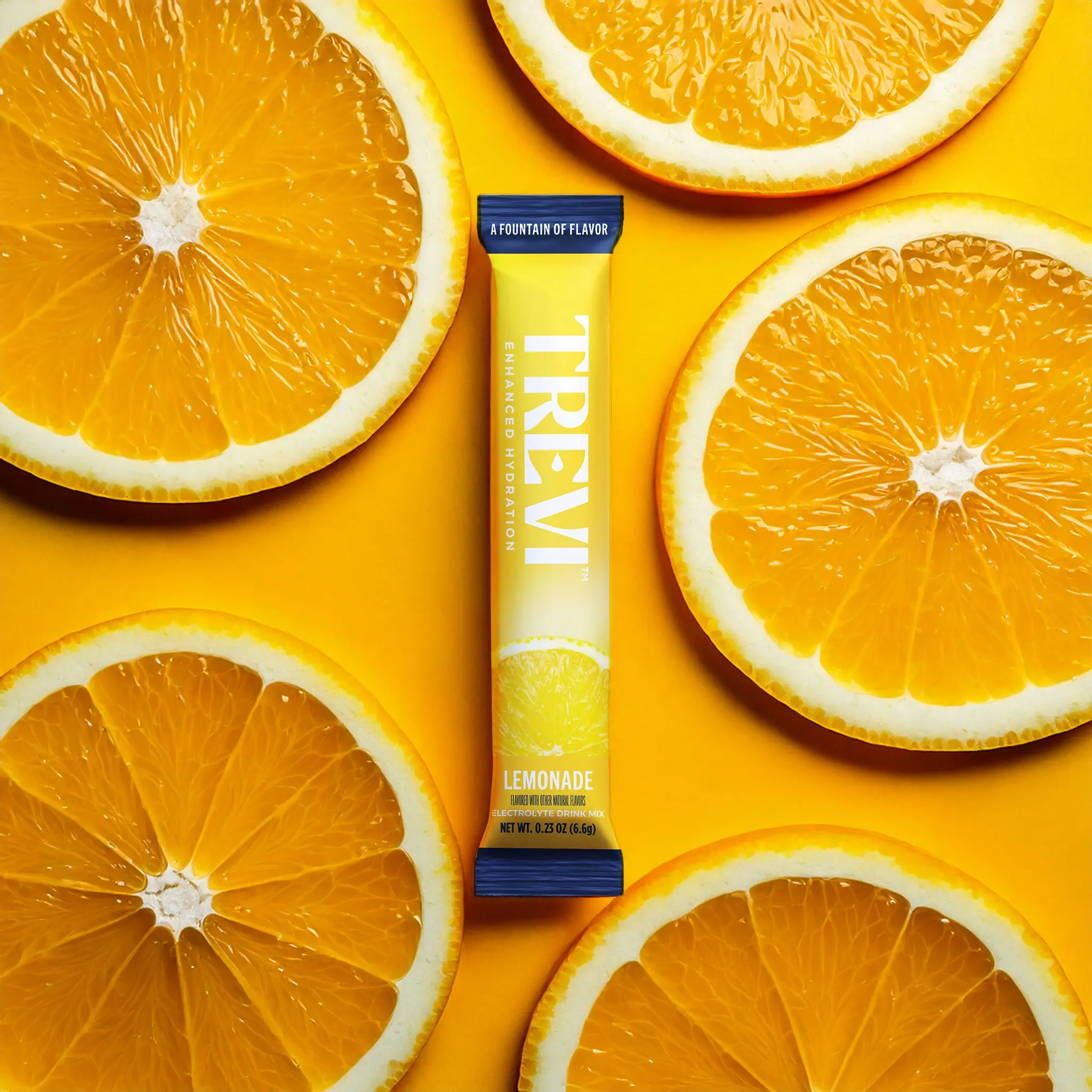 Trevi Sugar Free Lemonade Electrolyte Drink Mix – 28 or 8 Stick Packs | 0g Sugar, Non-GMO, with 7 Vitamins & Minerals, 6 Electrolytes, Energy Hydration Drink Mix, Made in USA